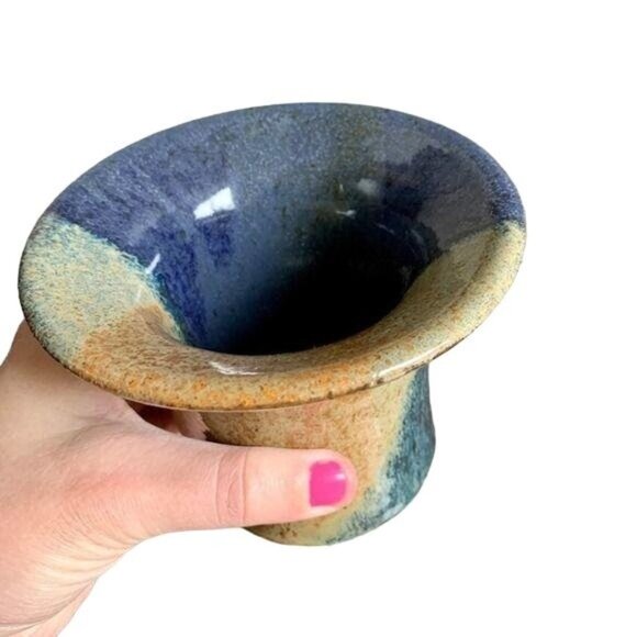 Vintage Handmade Ceramic Planter - Picture 1 of 6